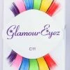 Dotsy's Entertainment Co. Glamour Eyez Rainbow Eyelashes Halloween Costume Accessory 1 Dotsy's Entertainment Co. Glamour Eyez Rainbow Eyelashes Halloween Costume Accessory