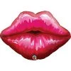 SKS 30" Big Red Kissey Lips Foil SuperShape Balloon