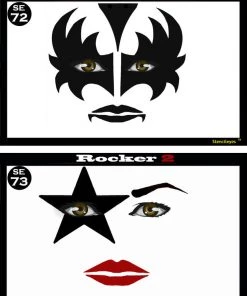 ProAiir Rocker 1&2 Stencil Eyes - Child