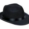 SKS Black Fedora Hat The Roaring 20's Collection 2 SKS Black Fedora Hat The Roaring 20's Collection