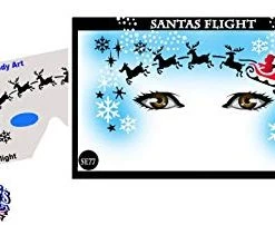 ProAiir Santa's Flight Stencil Eyes