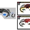 ProAiir Scorpian King Stencil Eyes