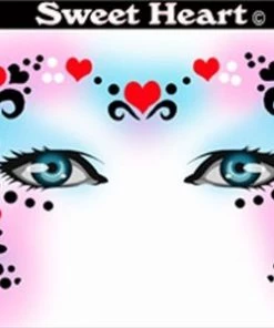 ProAiir Sweet Heart Stencil Eyes - Child