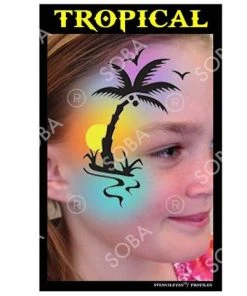 ProAiir Profiles Tropical Palm Tree - Profile Stencil