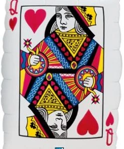 SKS 30" Queen Of Hearts Card Foil Balloon The Valentine's Day Collection