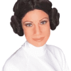 Dotsy's Entertainment Co. West Bay Inc. Women's Leia Costume Hair With Braided Buns