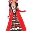 Women's Costumes Leg Avenue Deluxe Queen Of Hearts Costume Size Small 1 Women's Costumes Leg Avenue Deluxe Queen Of Hearts Costume Size Small